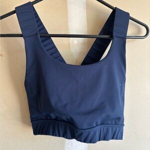 Women's Navy Sports Bra